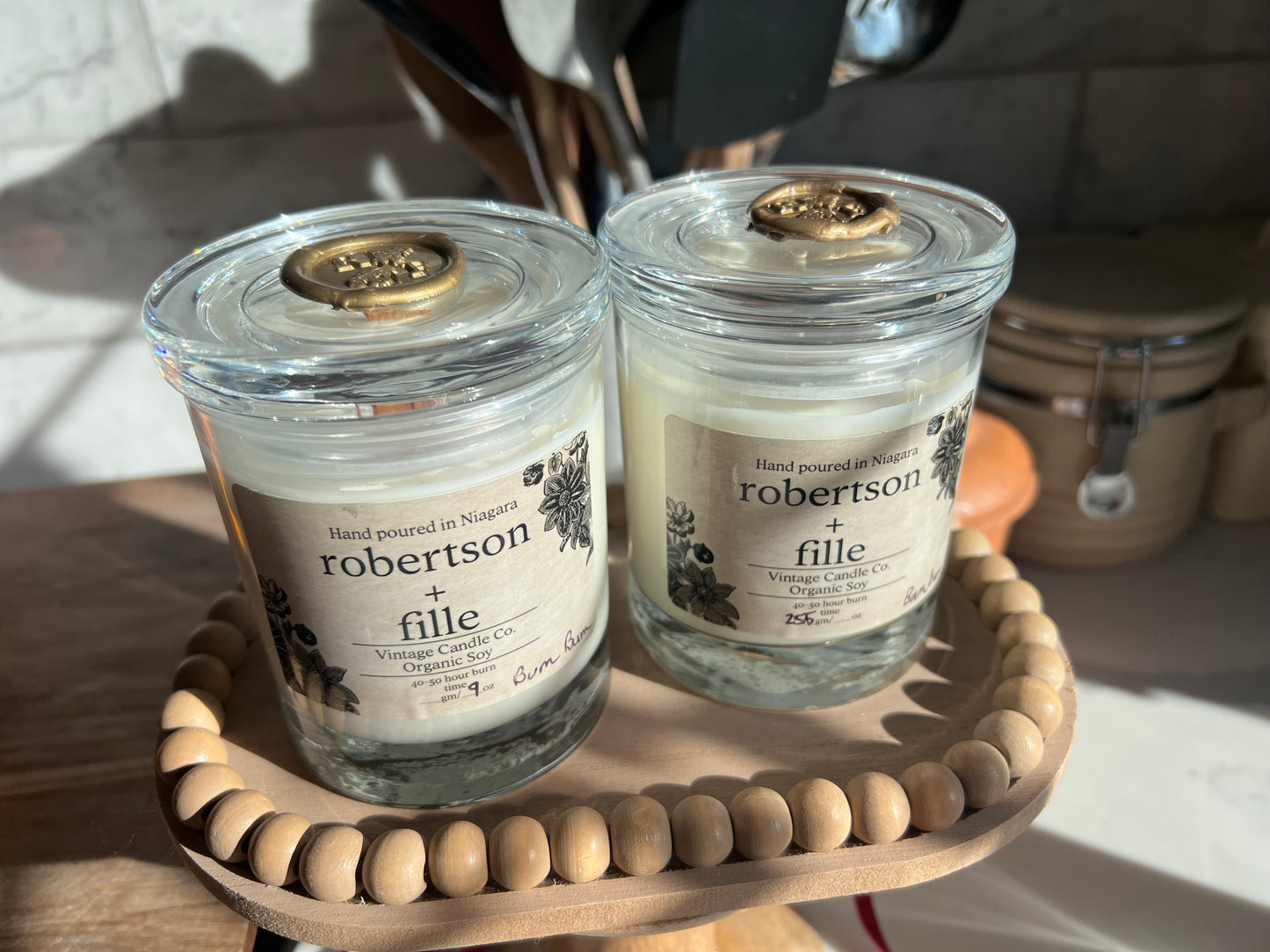 luxe candle jar