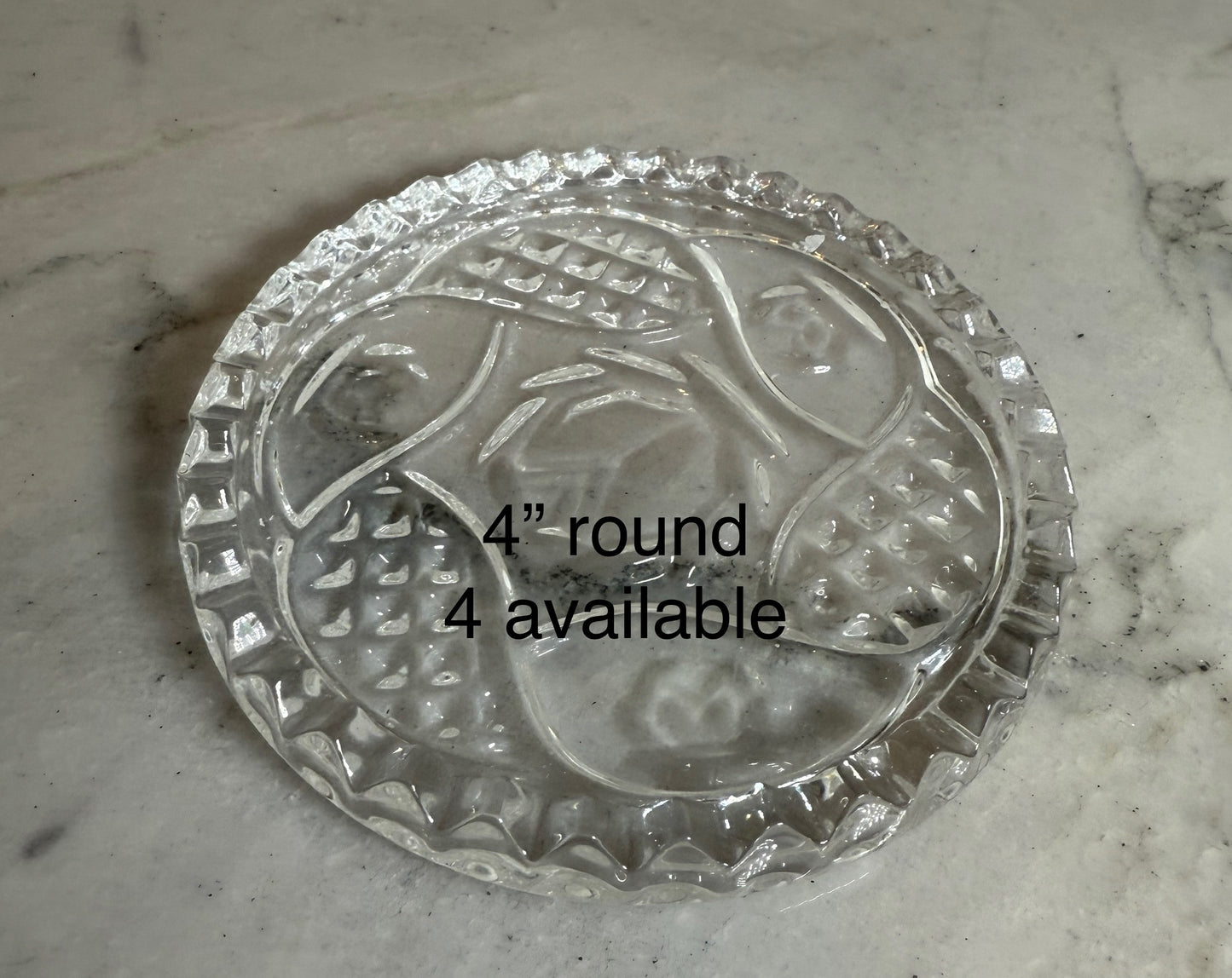 crystal display trays