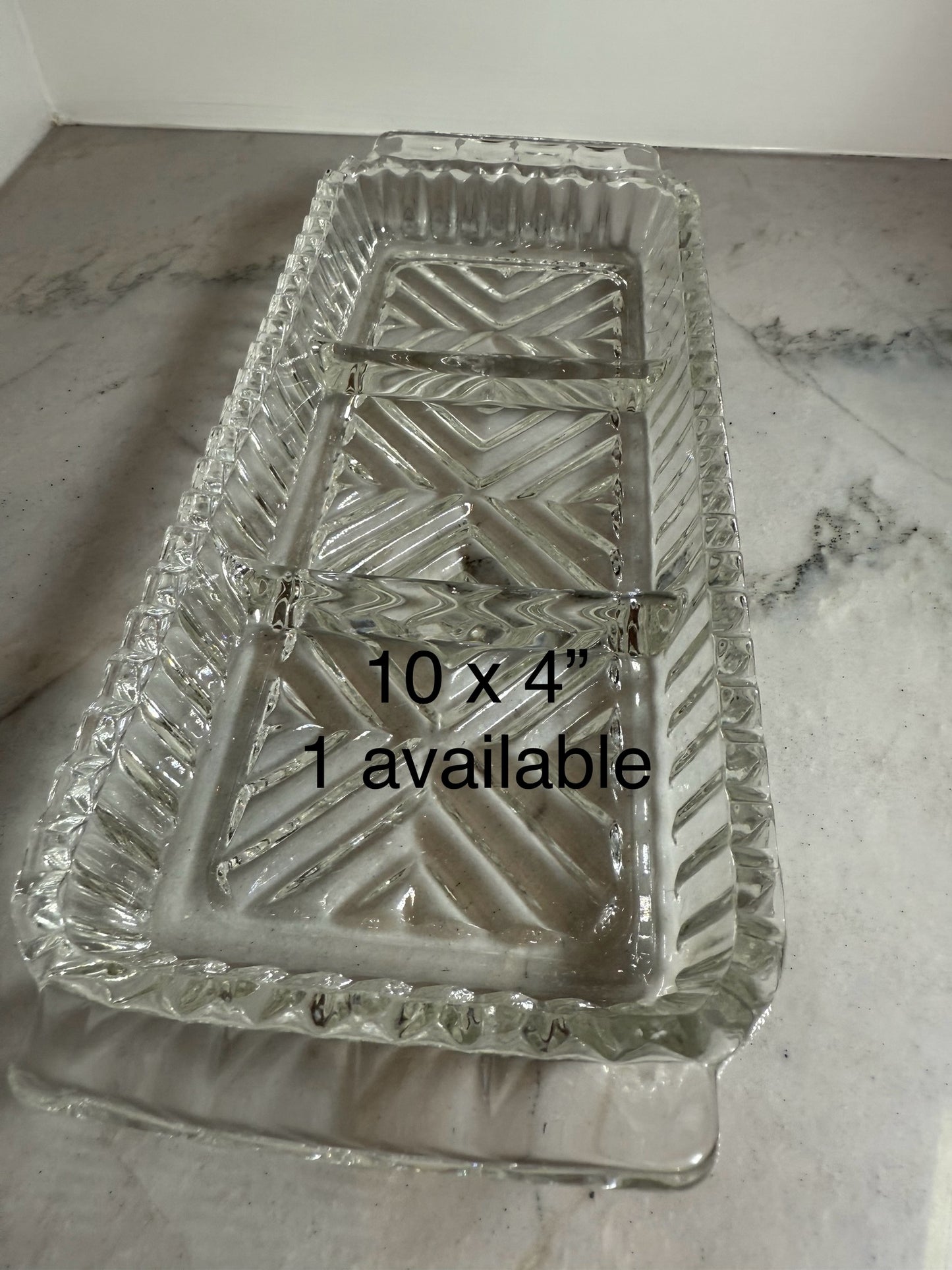 crystal display trays