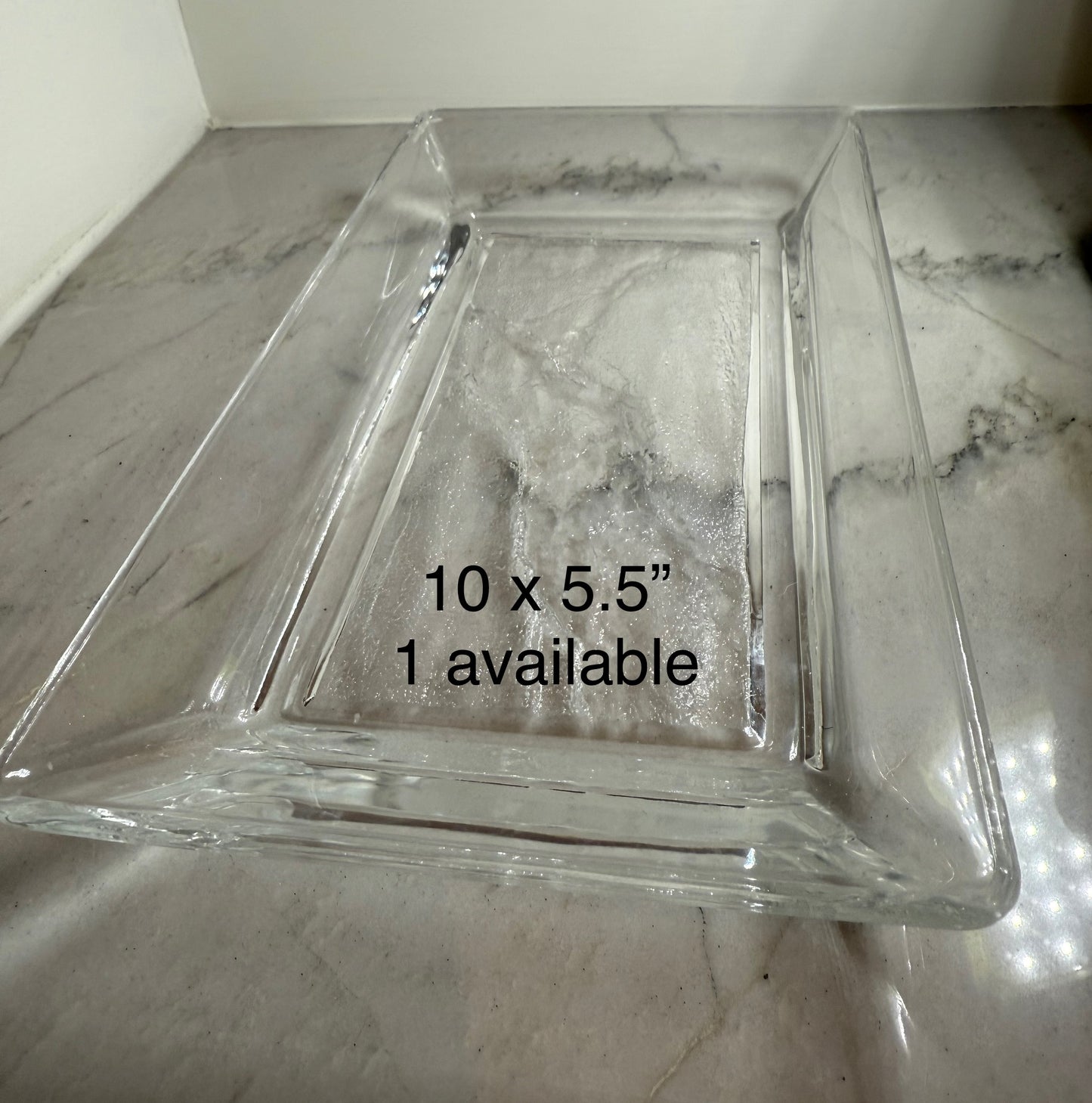 crystal display trays