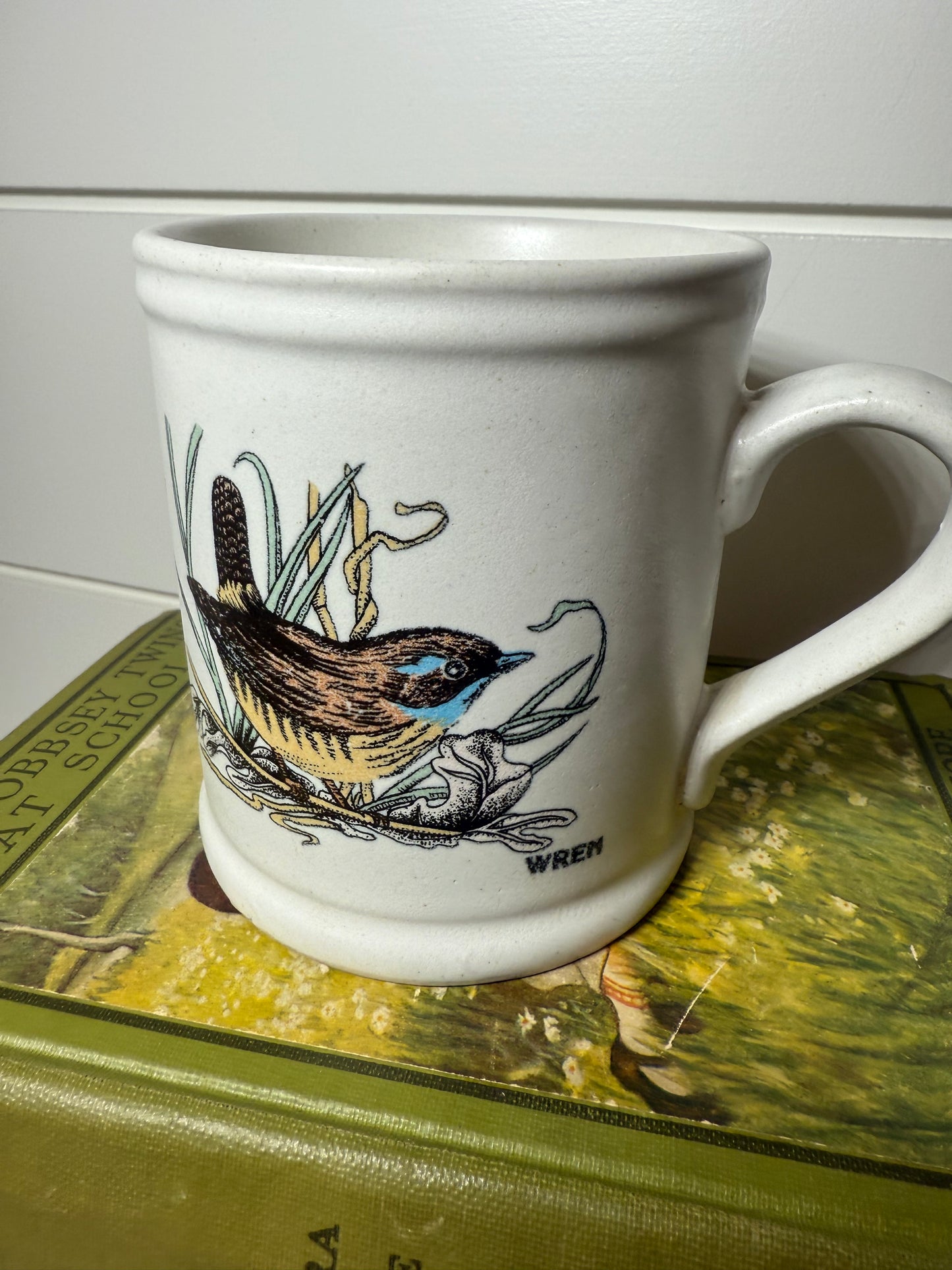wren stone ware mug