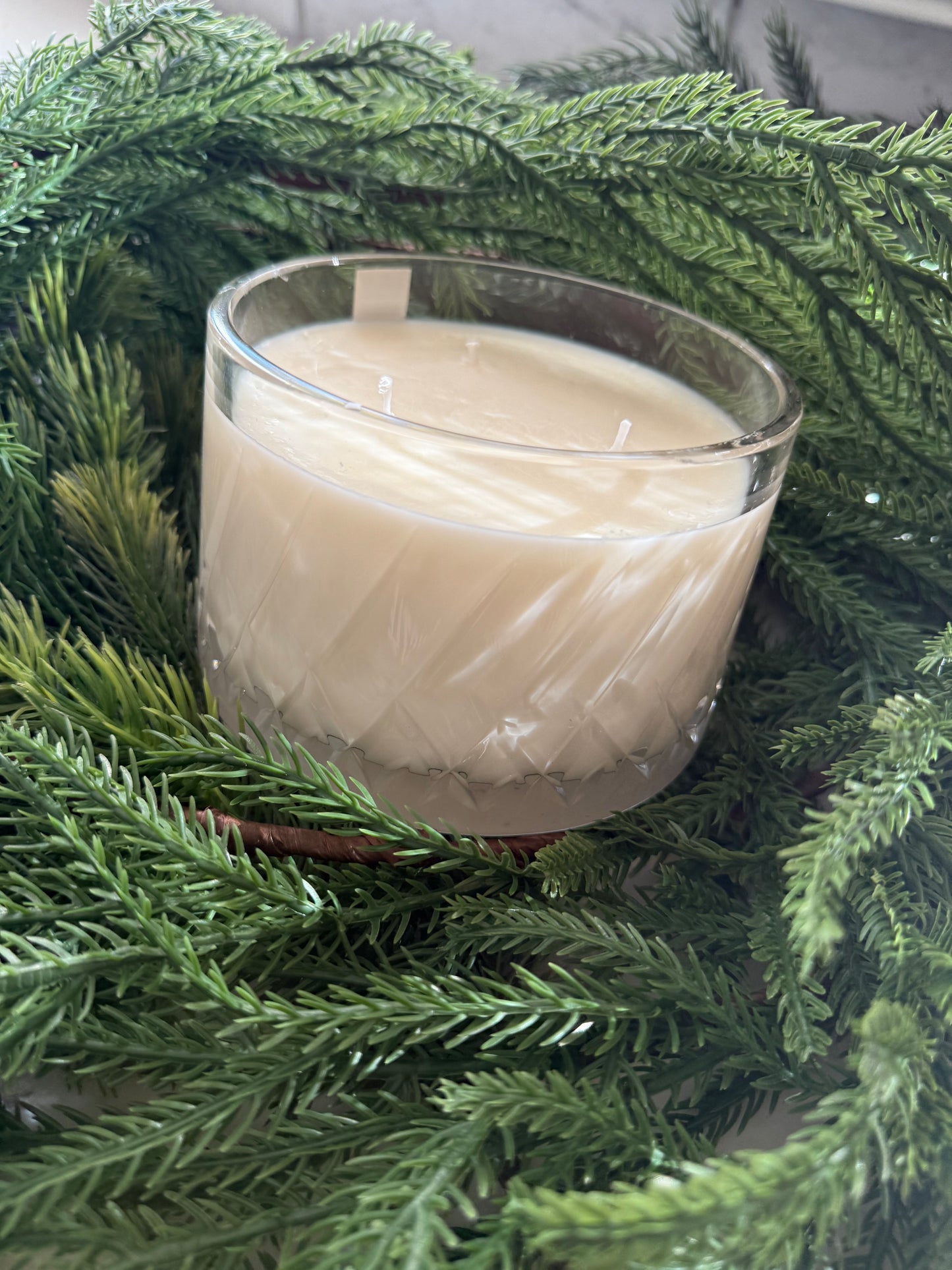 Luxe Mulled Plum Wine Crystal Candle